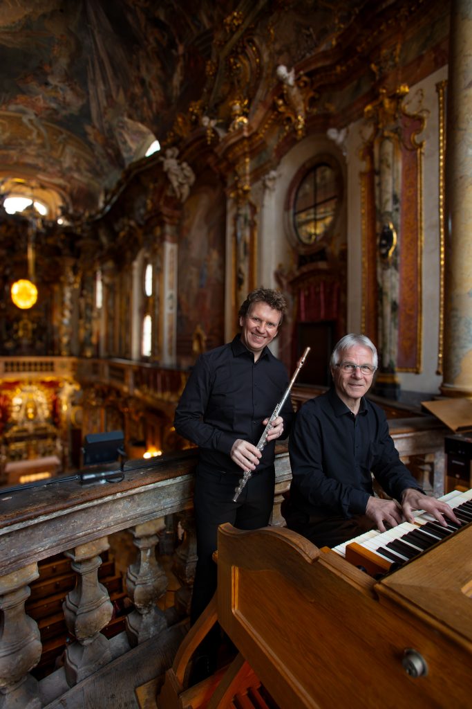 Andreas Haas und Stefan Moser in der Asamkirche